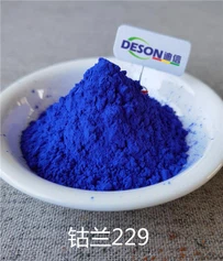 Üveg pigment színe sötétkék